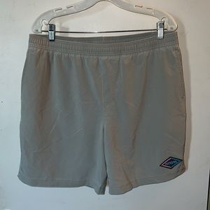 CHUBBIES lined swim shorts light grey size xl 7 inch inseam 😍